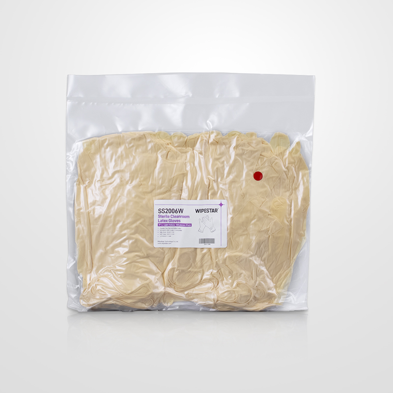 SS2006W Sterile Cleanroom Latex Gloves - Sterile Products