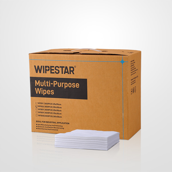 W1102 Multi-purpose Wipes - Cellulose/Polyester wiping cloth