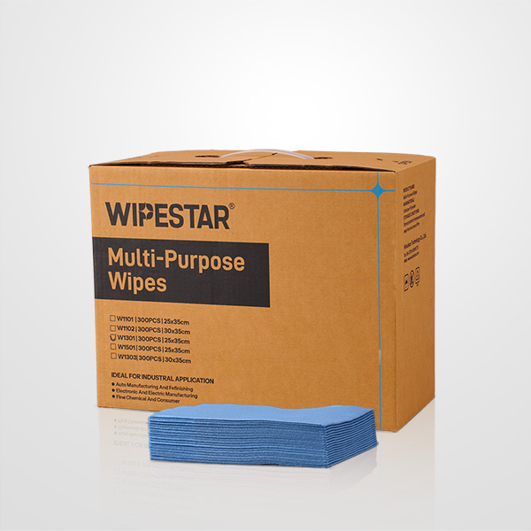 W1301 Multi-purpose Wipes - Cellulose/Polyester wiping cloth