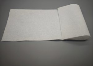 Round laboratory wipes are pop...