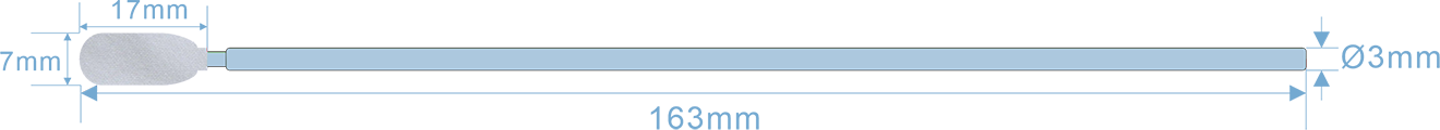 WPS740 Polyester Cleanroom Swabs