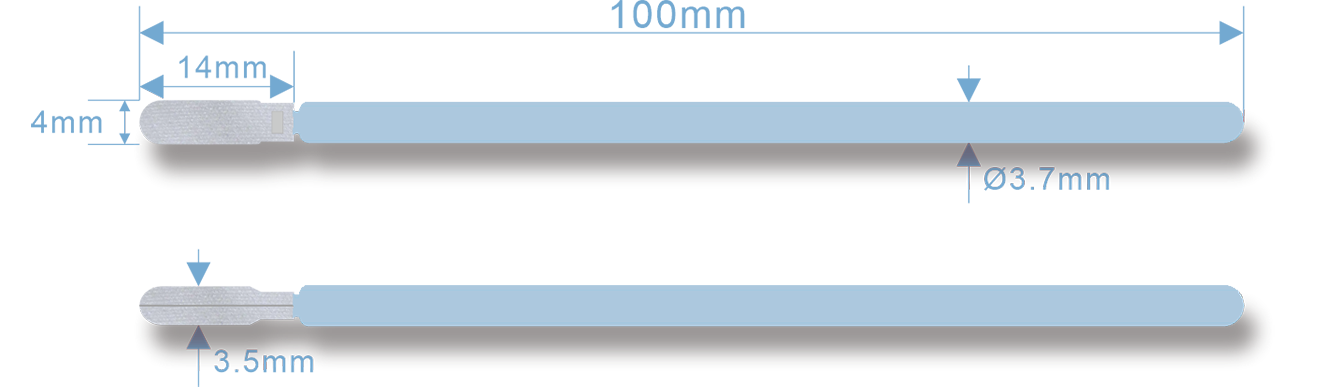 WPS1002 Polyester Cleanroom Swabs