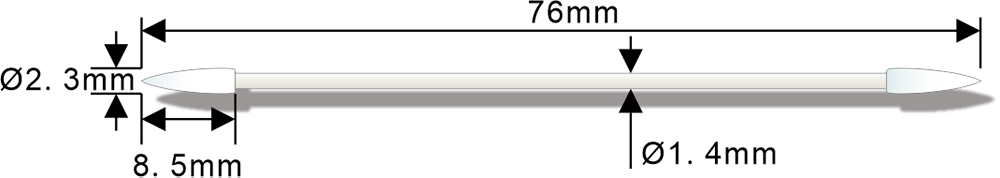 WB013 Cotton Industrial Cleaning Swabs