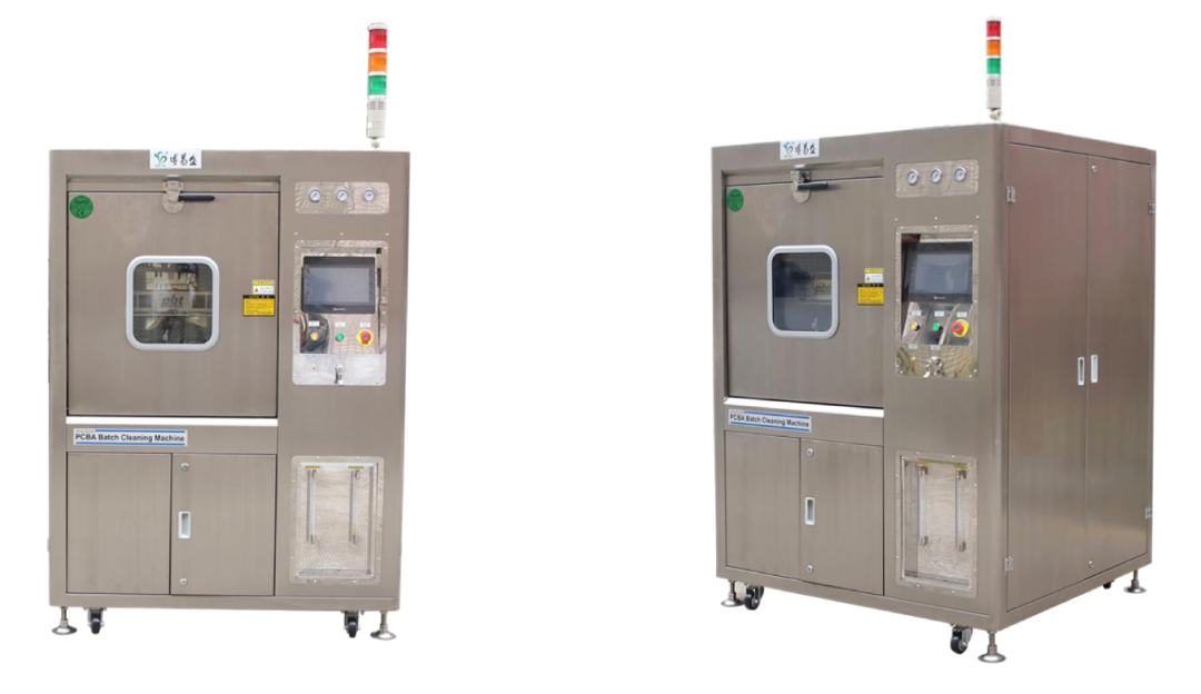 Semi-Automated Offline Cleaning System display