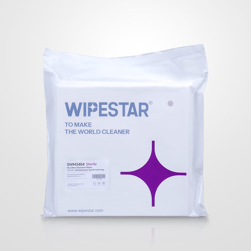 SWM3404 Sterile Microfiber Cleanroom Wipers