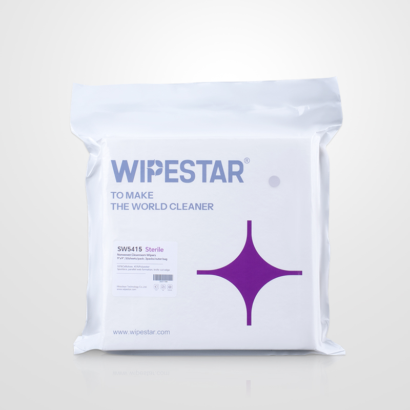 SW5415 Sterile Nonwoven Cleanroom Wipers