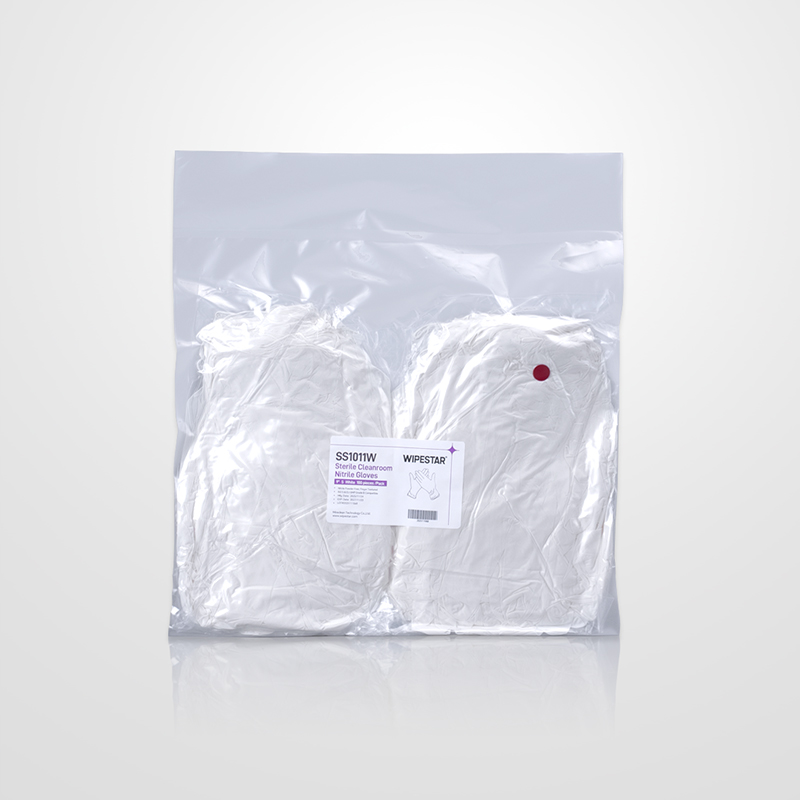 SS1011W Sterile Cleanroom Nitrile Gloves